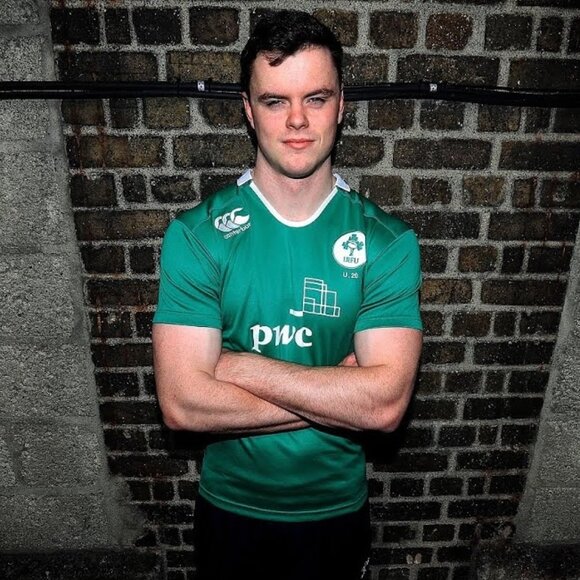 unworn Canterbury Ireland U-20 2016 home shirt rugby union men's jersey PWC IRFU - Picture 2 of 14